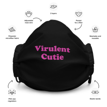Load image into Gallery viewer, Virulent Cutie - Premium Face Mask