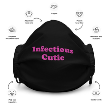 Load image into Gallery viewer, Infectious Cutie - Premium Face Mask