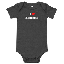 Load image into Gallery viewer, I Heart Bacteria - Baby Short Sleeve One Piece
