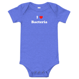 I Heart Bacteria - Baby Short Sleeve One Piece